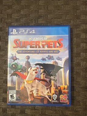 Sony PS4 DC League of Super-Pets: The Adventures of Krypto and Ace (blue)